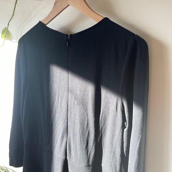 BNWOT Black Loft Floral Dress - Picture 8 of 10